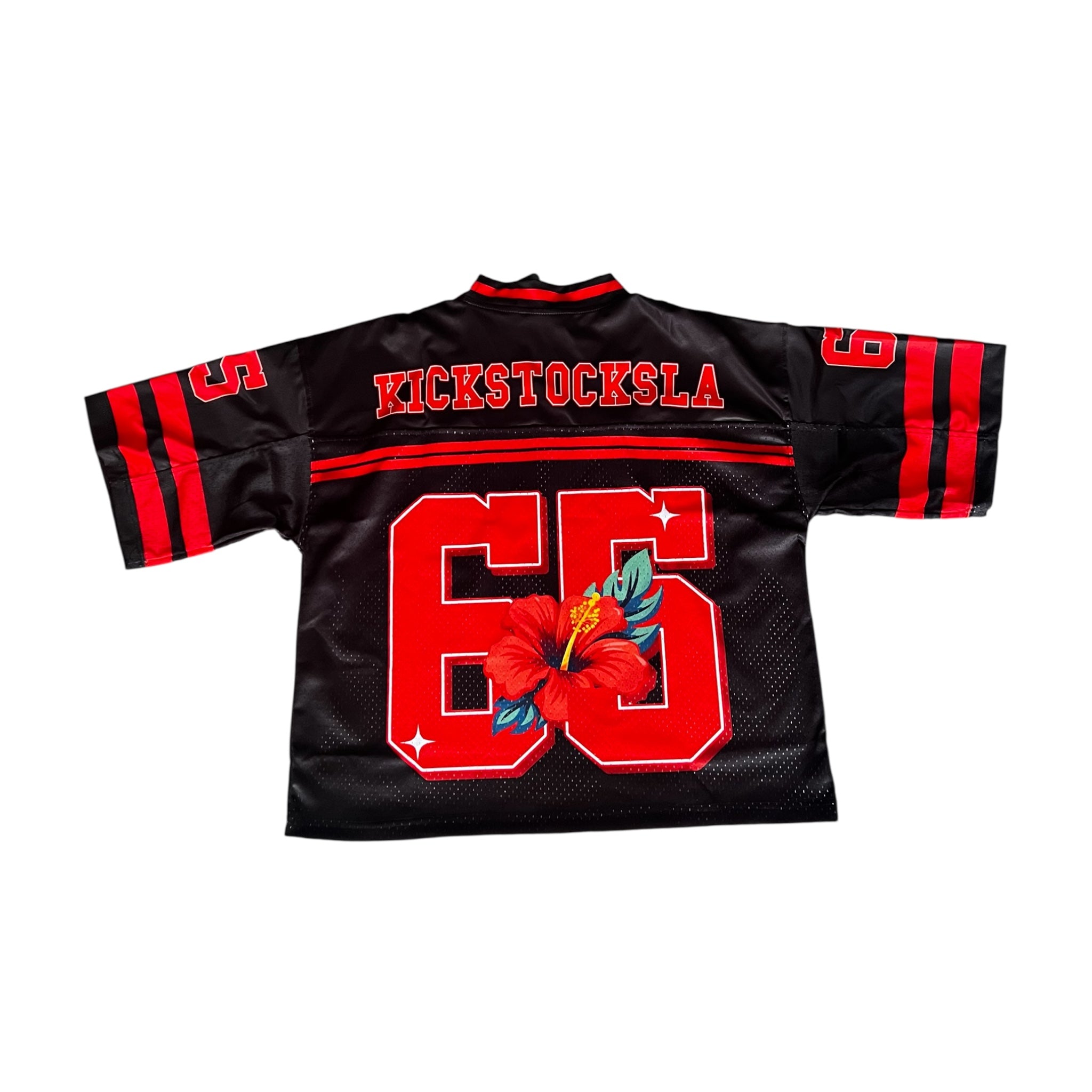 KICKSTOCKSLA No 65 JERSEY ( BLACK ) - KICKSTOCKSLA