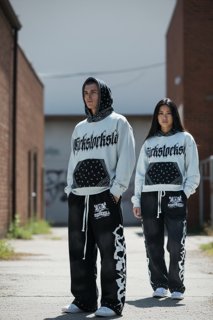 Bandana Rhinestones Hoodie (LIMITED ONLY)