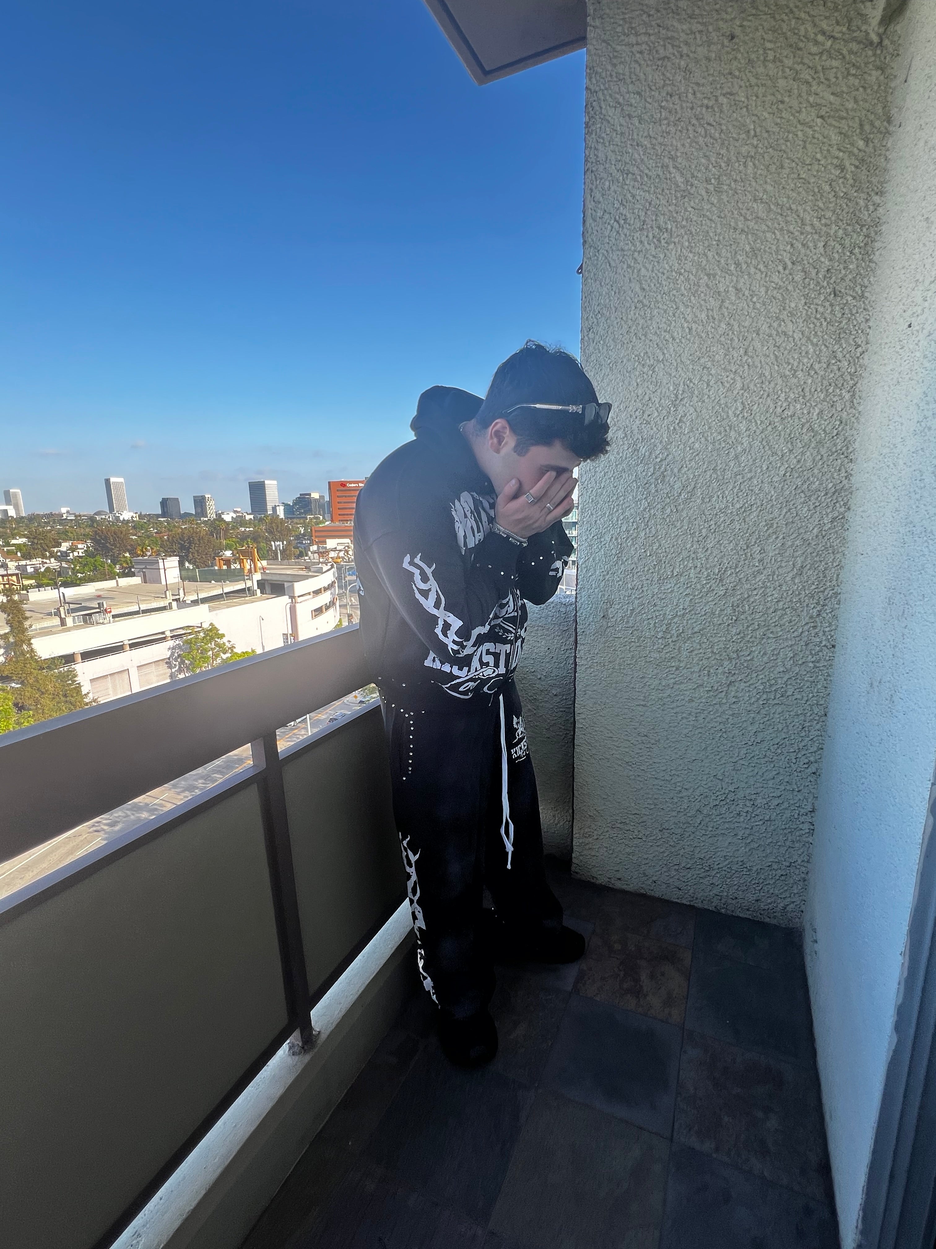 Sunfaded Oversized Cropped Hoodie [LIMITED ONLY]