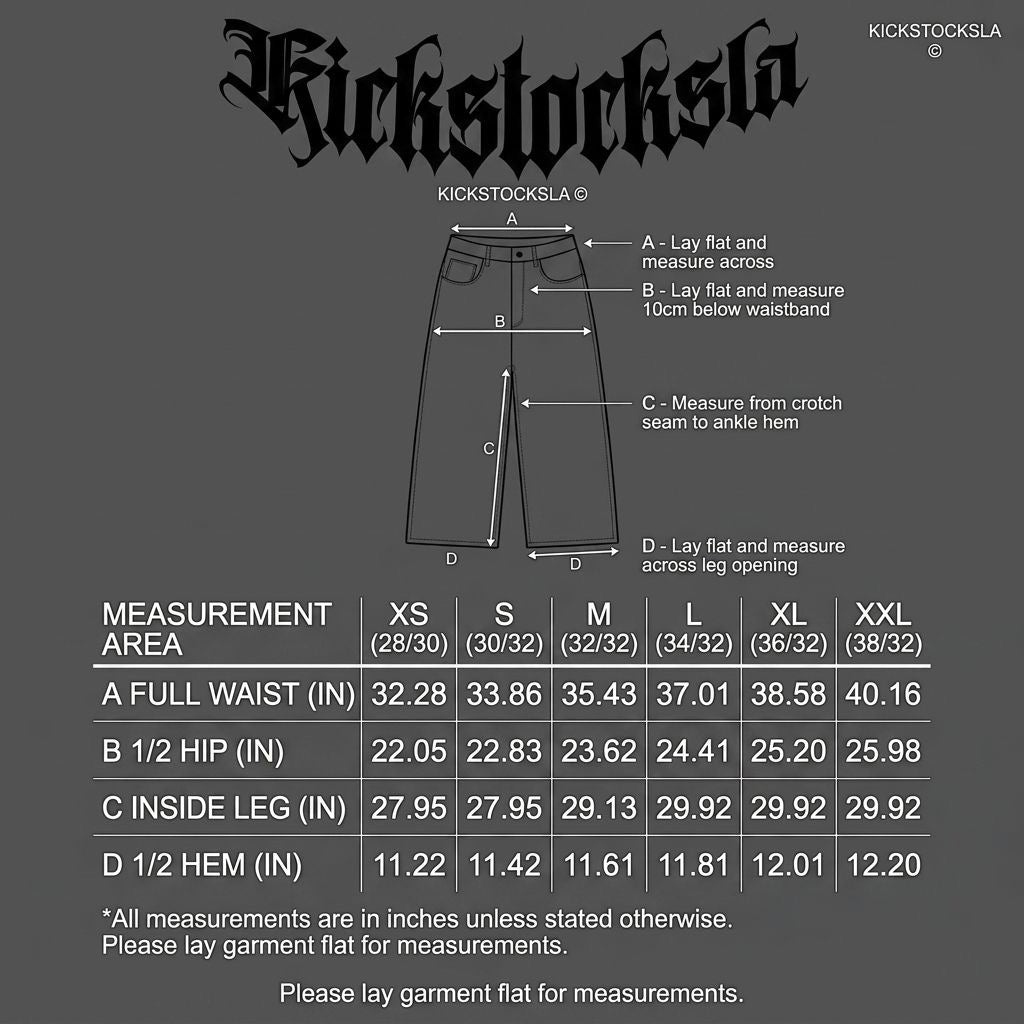 WASHED DENIM JEANS - KICKSTOCKSLA