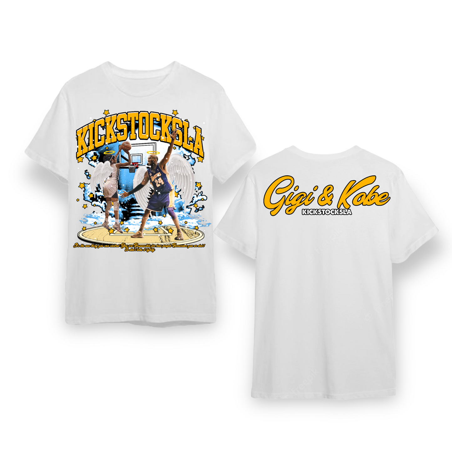 Kobe and Gigi Tee KICKSTOCKSLA